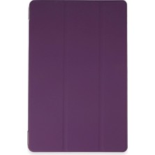 Hayat Store Ipad Pro 13 (2024) Kılıf Tablet Smart Kılıf - Mor