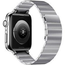 Hayat Store Apple Watch 38MM KR404 Huks Kordon (Saat Değildir) - Gümüş
