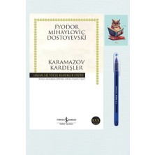 Türkiye İş Bankası Kültür Yayınları Karamazov Kardeşler - Dostoyevski - Iş Bankası - Büro Mavi Tükenmez Kalem