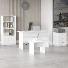 L'occi Concept Diego Abcd Ofis Büro Masa Takımı Beyaz