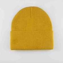 Bontexs Unisex Yumuşak Dokulu Kışlık Standart Kalıp Bere  Sıcak Tutan Fitilli Erkek / Kadın Uyumlu Bere