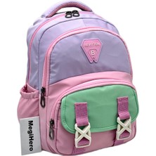 MegiHero Hafif Günlük Kadın Sırt Çantası Mini Sırt Çantası Renkli Sırt Çantası