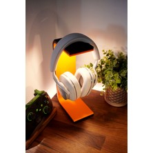 Devotech Masaüstü LED Aydınlatmalı Kulaklık Standı Oyuncu Gaming Kulaklıkstandı