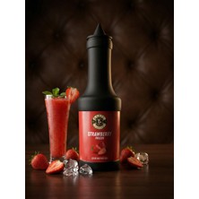 Çilek Meyve Püresi (Strawberry) (Frozen) Yüksek Meyve Aroması 1150GR