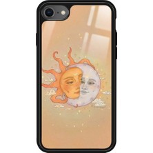 Snacase Apple iPhone 7 Uyumlu Güneş Tasarımlı Parlak Silikon Kılıf