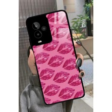 Snacase General Mobile Gm 24 Pro Uyumlu Pembe Dudak Tasarımlı Parlak Silikon Kılıf