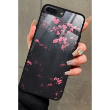 Snacase Apple iPhone 8 Plus Uyumlu Van Gogh Ağaç Tablosu Tasarımlı Glossy Silikon Kılıf