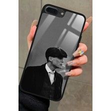 Snacase Apple iPhone 7 Plus Uyumlu Thomas Shelby Tasarımlı Parlak Silikon Kılıf