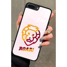 Snacase Apple iPhone 7 Plus Uyumlu Aslan Tasarımlı Parlak Silikon Kılıf