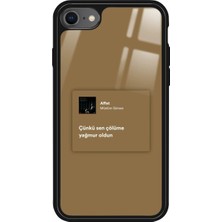 Snacase Apple iPhone 7 Uyumlu Müslüm Gürses Şarkı Sözü Tasarımlı Glossy Silikon Kılıf