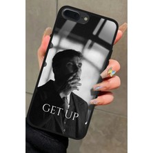 Snacase Apple iPhone 8 Plus Uyumlu Thomas Shelby Tasarımlı Parlak Silikon Kılıf