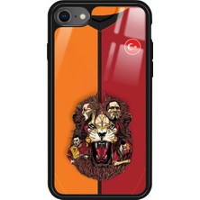 Snacase Apple iPhone Se Uyumlu Aslan Tasarımlı Parlak Silikon Kılıf