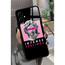 Snacase Omix X3 Uyumlu Intense Feelıngs Tasarımlı Parlak Silikon Kılıf
