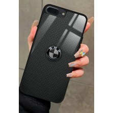 Snacase Apple iPhone 7 Plus Uyumlu Araba Logosu Tasarımlı Parlak Silikon Kılıf