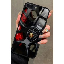 Snacase Apple iPhone 7 Plus Uyumlu Araba Tasarımlı Parlak Silikon Kılıf