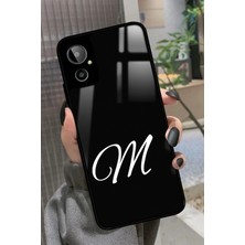 Snacase General Mobile Gm 23 Se Uyumlu M Harfi Yazılı Parlak Silikon Kılıf