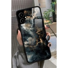 Snacase Omix X5 Uyumlu Soyut Sanat Tasarımlı Parlak Silikon Kılıf