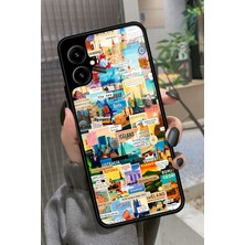 Snacase Omix X5 Uyumlu Travel Tasarımlı Parlak Silikon Kılıf