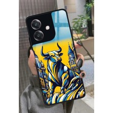 Snacase Oppo A3 5g Uyumlu Kadıköy Boğası Tasarımlı Parlak Silikon Kılıf