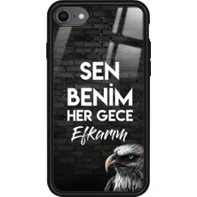 Snacase Apple iPhone Se Uyumlu Söz Yazılı Parlak Silikon Kılıf