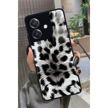 Snacase Oppo A3 5g Uyumlu Leopar Tasarımlı Parlak Silikon Kılıf