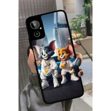 Snacase General Mobile Gm 23 Se Uyumlu Tom And Jerry Tasarımlı Parlak Silikon Kılıf
