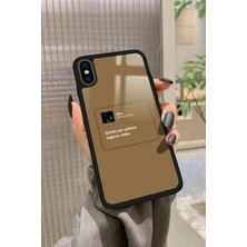 Snacase Apple iPhone x Uyumlu Müslüm Gürses Şarkı Sözü Tasarımlı Parlak Silikon Kılıf