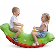 Exectus 3 Kişilik Tırtıl Tahterevalli Ev ve Bahçe Tipi Hazır Kurulum