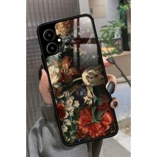 Snacase Omix X5 Uyumlu Karışık Çiçek Tasarımlı Parlak Silikon Kılıf