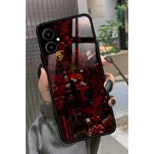 Snacase Omix X3 Uyumlu Bordo Poster Tasarımlı Glossy Silikon Kılıf