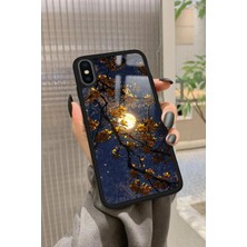 Snacase Apple iPhone x Uyumlu Van Gogh Ağaç Tablosu Tasarımlı Parlak Silikon Kılıf