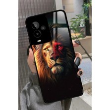 Snacase General Mobile Gm 24 Pro Uyumlu Aslan Tasarımlı Parlak Silikon Kılıf
