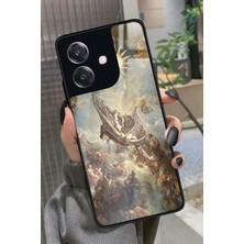 Snacase Oppo A3 5g Uyumlu Melek Tasarımlı Parlak Silikon Kılıf