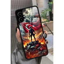 Snacase Omix X3 Uyumlu Türk Bayrağı Tasarımlı Parlak Silikon Kılıf