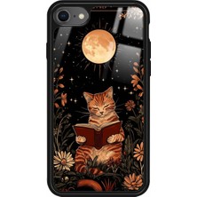 Snacase Apple iPhone Se Uyumlu Kedi Tasarımlı Glossy Silikon Kılıf