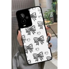 Snacase General Mobile Gm 24 Pro Uyumlu Gri Kurdele Tasarımlı Parlak Silikon Kılıf