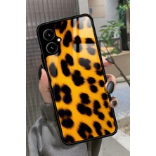Snacase Omix X3 Uyumlu Sarı Leopar Tasarımlı Parlak Silikon Kılıf