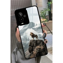 Snacase General Mobile Gm 24 Pro Uyumlu Aslan Tasarımlı Parlak Silikon Kılıf