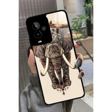 Snacase General Mobile Gm 24 Pro Uyumlu Fil Tasarımlı Parlak Silikon Kılıf