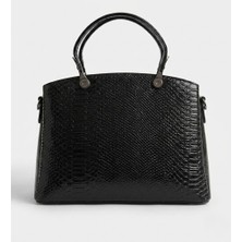 Heybe Shop Üç Bölmeli Vintage Deri Kadın Çapraz Askılı El ve Kol Çantası