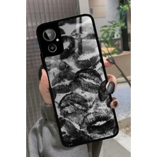 Snacase General Mobile Gm 23 Se Uyumlu Dudak Tasarımlı Parlak Silikon Kılıf