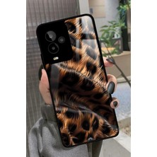 Snacase General Mobile Gm 24 Pro Uyumlu Kahverengi Leopar Tasarımlı Parlak Silikon Kılıf