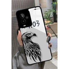Snacase General Mobile Gm 24 Pro Uyumlu Karakartal Tasarımlı Parlak Silikon Kılıf