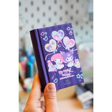 Victoria's Journals Kuromi ve My Melody 365 Gün Günlük 368 Sayfa 80 Gr. A7 (7,5X10,5 Cm)