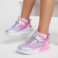 Rungo Ndrops Kız Çocuk Işıklı Cırtlı Anorak Hafif Spor Sneakers Ayakkabı