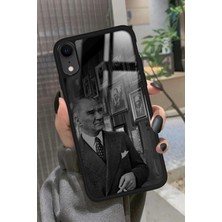 Snacase Apple iPhone Xr Uyumlu Atatürk Tasarımlı Glossy Silikon Kılıf