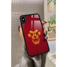 Snacase Apple iPhone Xs Max Uyumlu Aslan Tasarımlı Parlak Silikon Kılıf