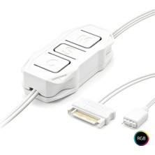 MN6 MNSP10 Mini Argb Fan Controller 5V 3-Pin Sata Powered – Bilgisayar Kasa Argb Fan ve LED Kontrolcü