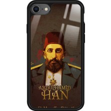 Snacase Apple iPhone 7 Uyumlu Abdülhamid Han Tasarımlı Parlak Silikon Kılıf