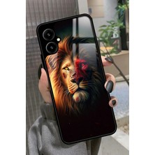 Snacase Omix X5 Uyumlu Aslan Tasarımlı Parlak Silikon Kılıf